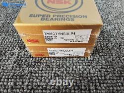 New Abec-7 Super Precision Spindle Bearings for NSK 7206CTYNSULP4 (Set of Two)