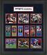 New England Patriots Framed 23 X 27 6-time Super Bowl Champion Ticket Collage
