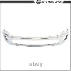 New Fit For 2011-2016 F-250 F-350 Super Duty Truck Chrome Steel Front Bumper