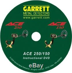 New Garrett Ace 150 Metal Detector with Waterproof Coil