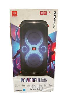 New JBL Partybox 110 Portable Party Super Loud Speaker Black Rechargeable Blueth