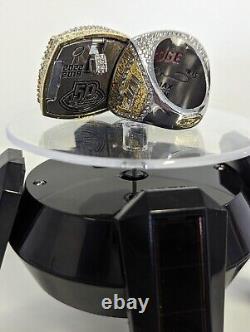 New Kansas Super Bowl Ring PM 15 size 8-14 with Open Top and chain FAST SHPPNG