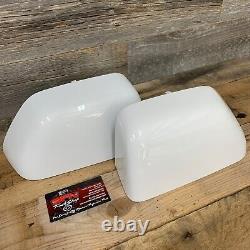 New OEM 17+ Ford F-250 Super Duty Painted to Match Mirror Caps OXFORD WHITE
