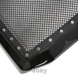 New Rivet Mesh Front Bumper Grille with Shell For 05-07 Ford F250 F350 Super Duty