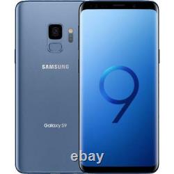 New Samsung Galaxy S9 SM-G960U 64GB Blue GSM Unlocked for AT&T T-Mobile