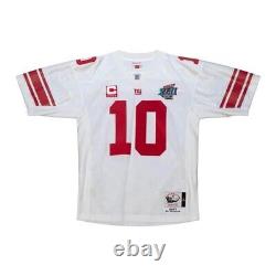 New York Giants Eli Manning Mitchell & Ness 2007 Authentic Super Bowl Jersey 48
