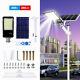 Newest Super Bright Solar Street Light Outdoor Dusk Todawn Road Lamp+pole+remote