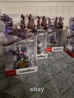 Nintendo Amiibo Wolf Super Smash Bros LOT OF 5 Brand New