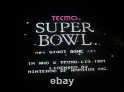 Nintendo Playchoice 10 Tecmo Super Bowl Cart Pc-10