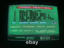 Nintendo Playchoice 10 Tecmo Super Bowl Cart Pc-10