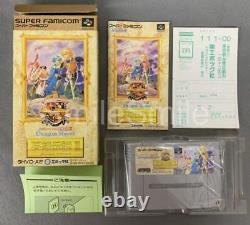 Nintendo Super Famicom Dragon Slayer Heroic Legends Japan