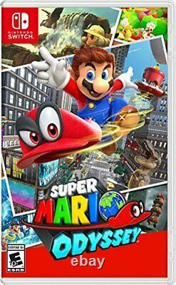 Nintendo Switch Mario Kart 8 Bundle + Super Mario Odyssey + PowerA Controller