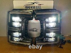 Open Box Morimoto Ford Super Duty (17-19) Xb Amber Drl Led Headlights (gen 2)