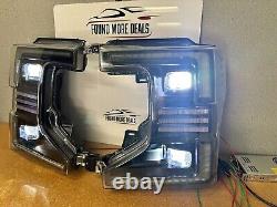 Open Box Morimoto Ford Super Duty (20-22) Xb Hybrid Led Headlights Lf556.2 Gen2