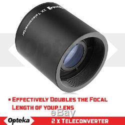 Opteka 650-2600mm Super Zoom Lens for Canon 60D 70D T7i T6i T6 T5i T5 T4i T3i T3