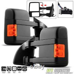 PAIR(2) 2008-2016 Ford F250F550 Super Duty Power+Heated+Signal Tow Side Mirrors
