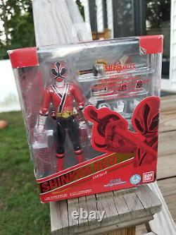 POWER RANGERS ShinkenRed Figuarts Figure SAMURAI Super Sentai Shinkenger BANDAI