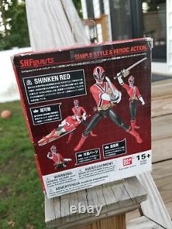 POWER RANGERS ShinkenRed Figuarts Figure SAMURAI Super Sentai Shinkenger BANDAI