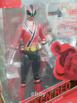 POWER RANGERS ShinkenRed Figuarts Figure SAMURAI Super Sentai Shinkenger BANDAI