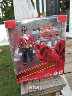 POWER RANGERS ShinkenRed Figuarts Figure SAMURAI Super Sentai Shinkenger BANDAI