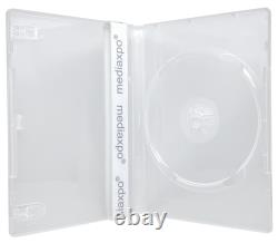 PREMIUM STANDARD Single DVD Cases 14MM (100% New Material) Lot