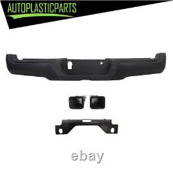 Painted Steel Rear Step Bumper Assembly For 2017-2022 Ford F250 F350 Super Duty