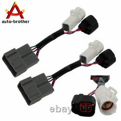 Pair Mirrors Power Heated Upgrade Harness Adapter For 2000-2001 Ford Excursion