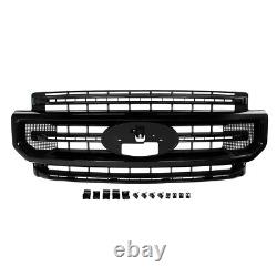 Platinum Style Gloss Black Grille For 2020 2021 2022 Ford F250 F350 Super Duty