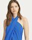 Polo Ralph Lauren Womens Size 2 Twist Front Halter Top Nwt $198