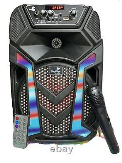 Portable Bluetooth speaker 8+1 Twitter 5000 Watts P. M. P. O Remote Mic Super Bass
