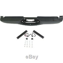 Powdercoated Black Steel Bumper Assembly for 1999-2007 Ford F250 F350 Super Duty