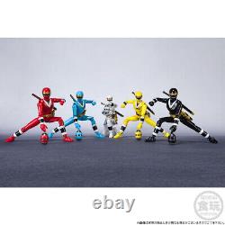 Premium Bandai Shodo Super Ninja Sentai Kakuranger 10cm Action Figure Set of 5
