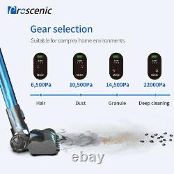 Proscenic P10 Cordless Vacuum Cleaner 22KPa Super Suction Pet Hair Eraser 4 in 1