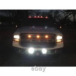 Raptor Front Grille Grill Black For 1999-04 Ford F250 F350 Super Duty Excursion