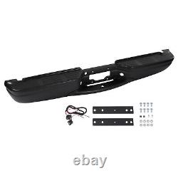 Rear Bumper Assembly for 1999 2000-2006 2007 Ford F-250 F-350 Super Duty Black C