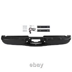 Rear Bumper Assembly for 1999 2000-2006 2007 Ford F-250 F-350 Super Duty Black C