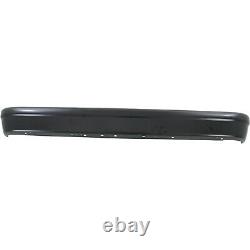 Rear Bumper For 1999-2014 Ford E-350 Super Duty, Steel, Painted Black