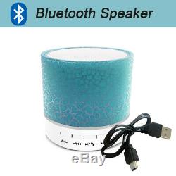 Rechargeable Wireless Bluetooth Speaker Portable Mini Super Bass Purple Speaker