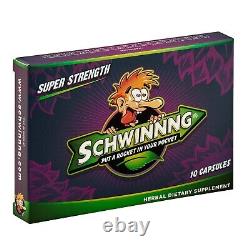 SCHWINNNG SUPER Male Enhancement Formula Strongest Available (40 Caps) 4 pack