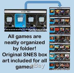 SNES 780+ Games (Complete Library EVER) Mini Classic Super Nintendo Modded NEW