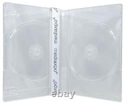 STANDARD Super Clear Double DVD Cases Lot