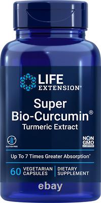 SUPER BIO- CURCUMIN TURMERIC EXTRACT 400mg 60 Caps LIFE EXTENSION