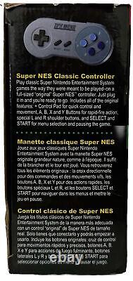 SUPER NINTENDO CLASSIC Edition Mini Console Game System 21 Games Authentic New