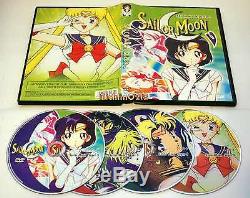 Sailor Moon Complete TV Season 1 2 3 4 5 DVD R S Super Stars New in USA English