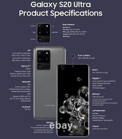 Samsung Galaxy S20 S20+ S20 FE S20 Ultra 5G 128GB Unlocked Verizon AT&T