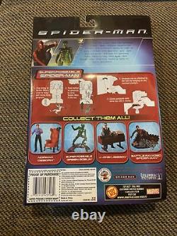 Spider-Man Movie (2002) Super Poseable Action Figure ToyBiz Tobey Maguire MIB