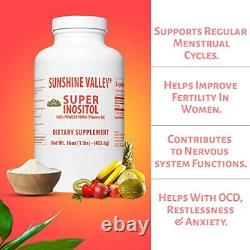 Sunshine Valley Super Inositol Vitamin B8 Powder for Women