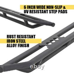 SuperDrive 6 Powder-Coated Side Steps for 07-21 Toyota Tundra Double Cab