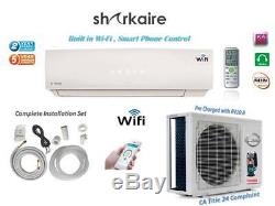 Super Efficient Wi-Fi controlled 12000 BTU Ductless Mini Split Air Conditioner