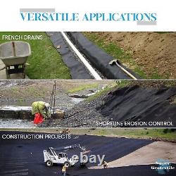 Super Geotextile Non Woven Geotextile Fabric- Landscaping Drainage Construction